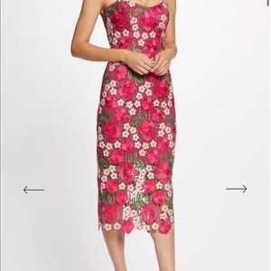 Dress the Population Alexa Dress Fuchsia